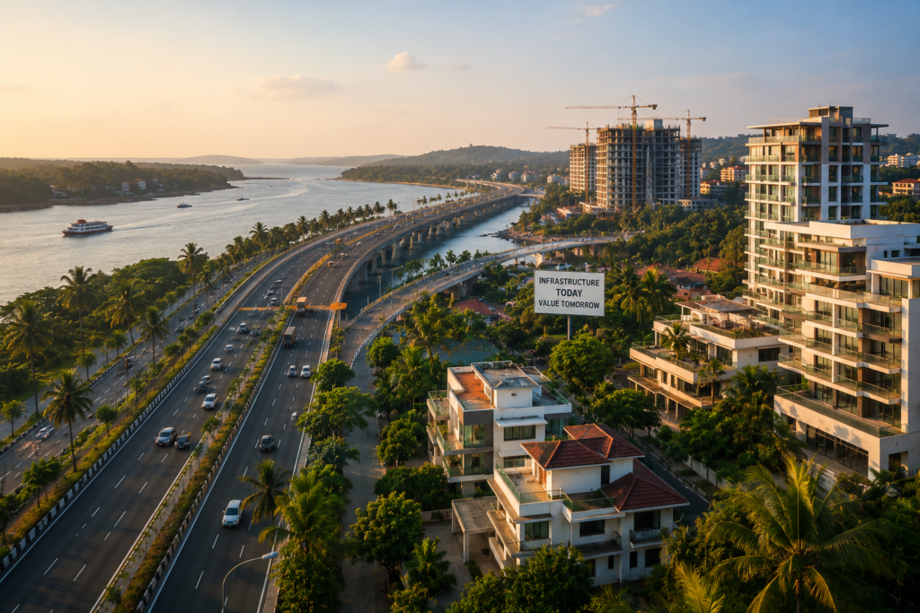 How Goa’s Infrastructure Growth is Increasing Property Values
